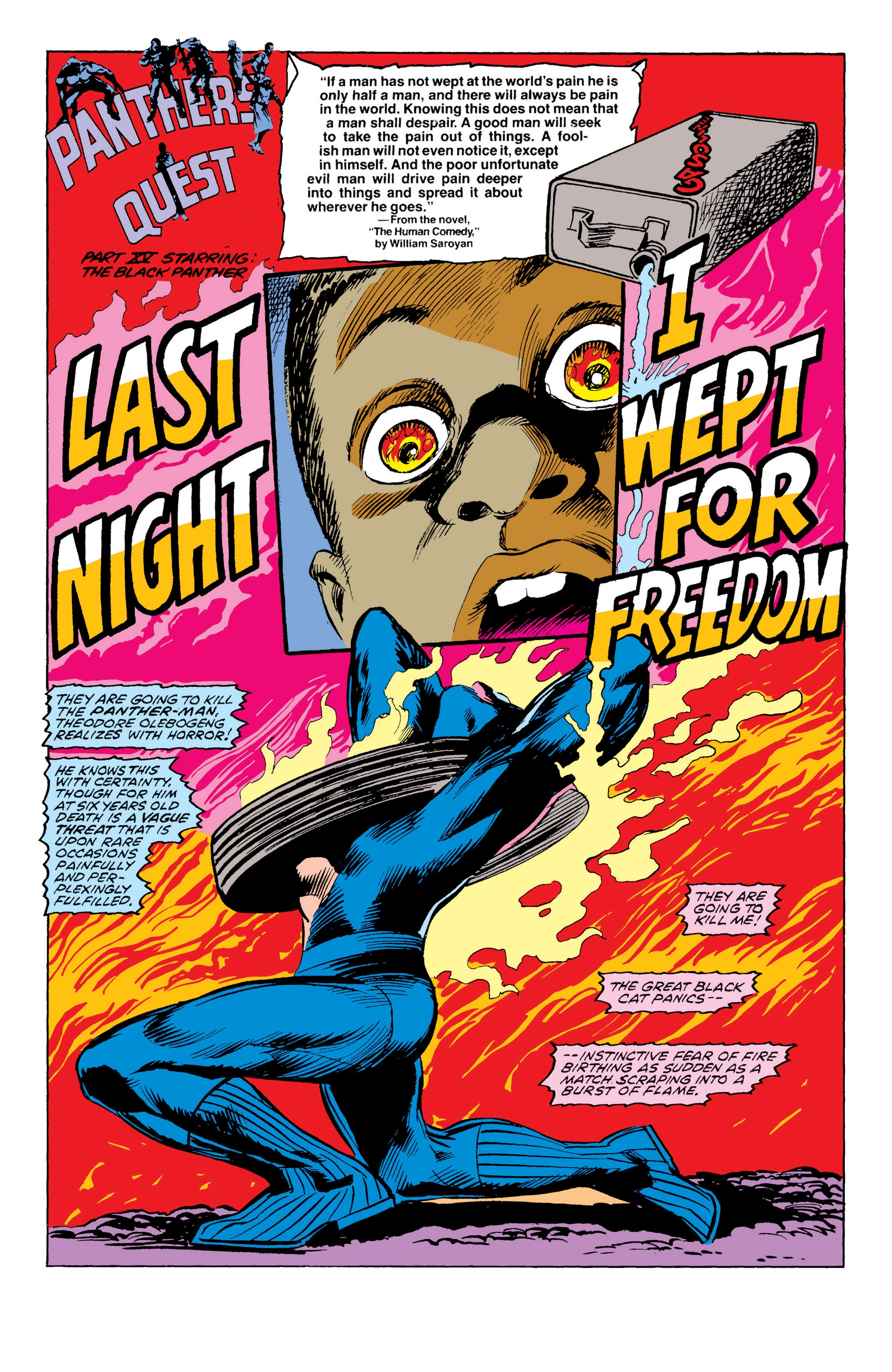 Read online Black Panther: Panther's Quest comic -  Issue # TPB - 120