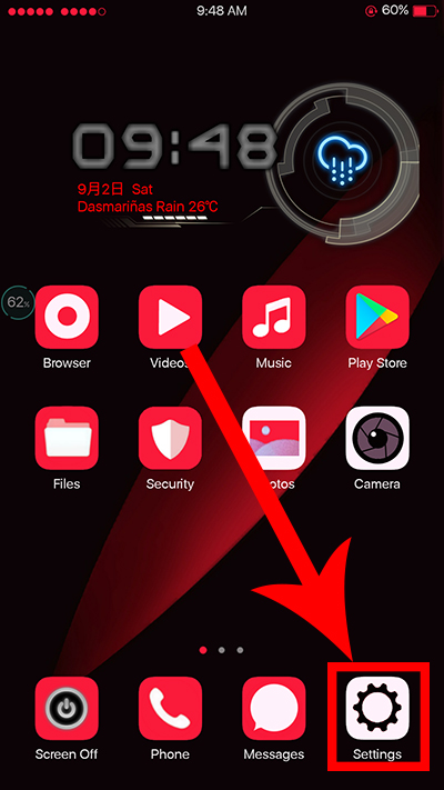 Oppo F3 Remove Homescreen Acceleration Ball