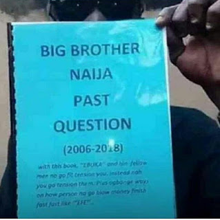 'Big Brother Naija Past Questions' Booklets Now Being Sold In Traffic 
