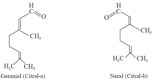 Geranial and Neral.