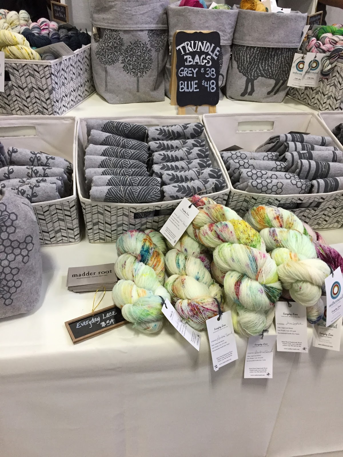 Life and Yarn or Yarn and Life Fiber Festival of New England 2016