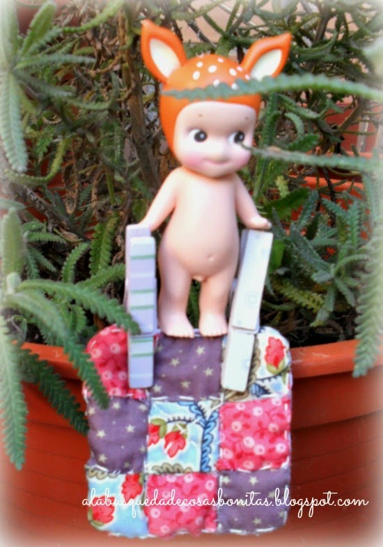 Camino de mesa en patchwork