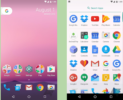  Android  7.1  Preview  ahora disponible para Nexus P 6, 5 X y C Pixel