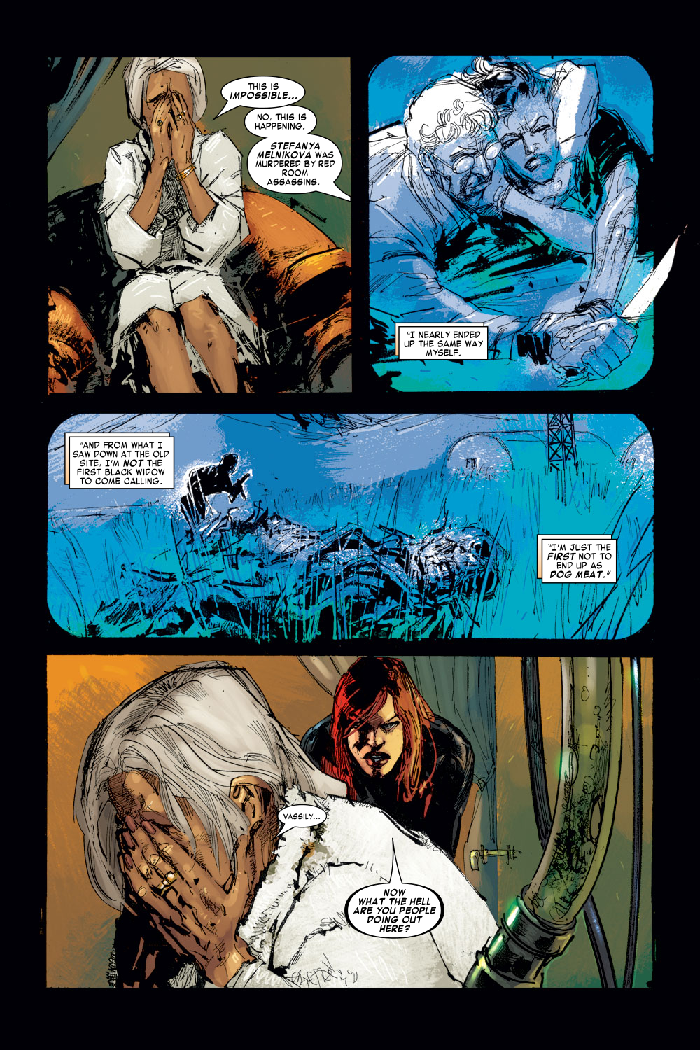 Read online Black Widow (2004) comic -  Issue #5 - 21