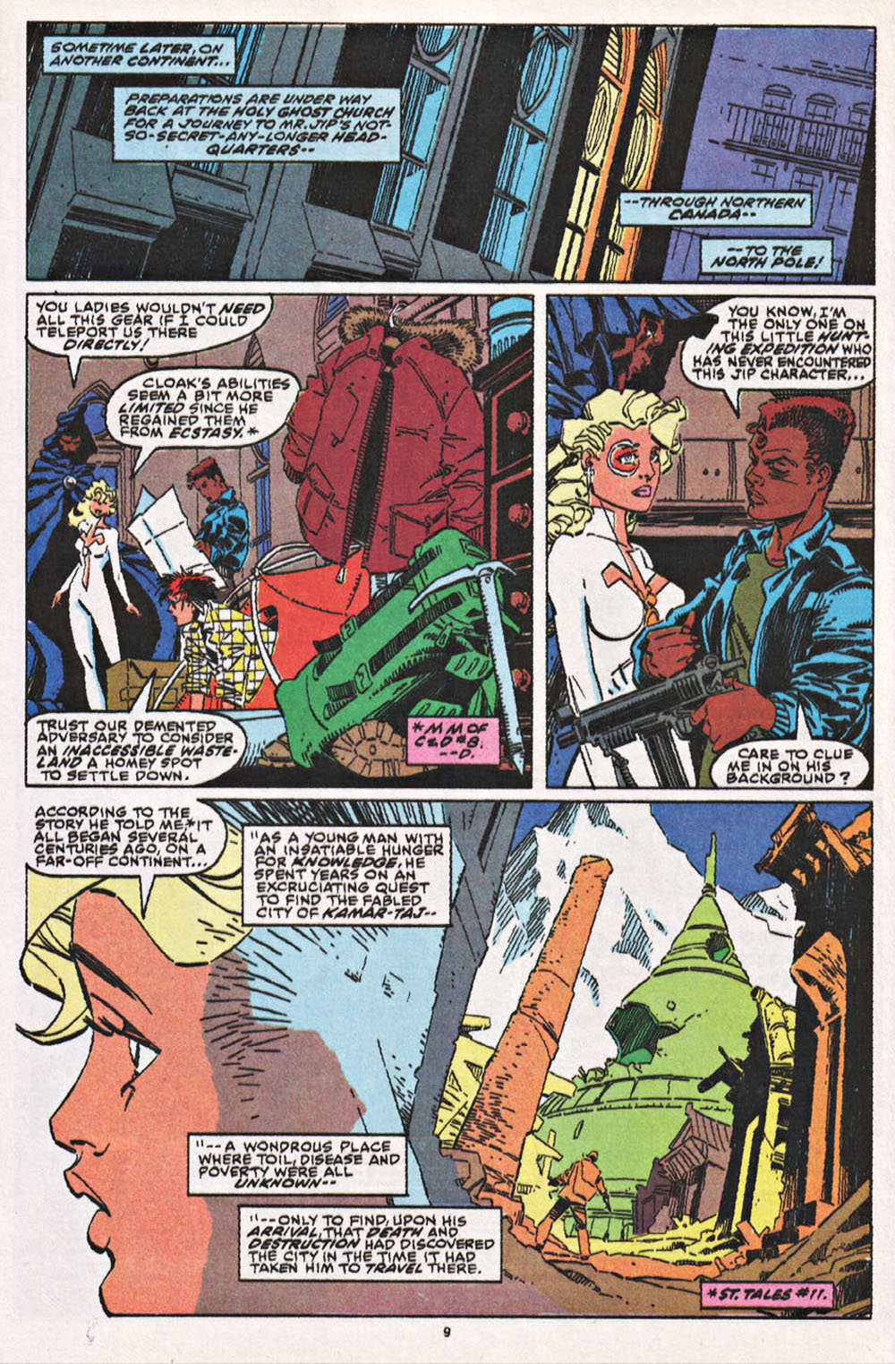 Read online Cloak and Dagger (1990) comic -  Issue #12 - 8