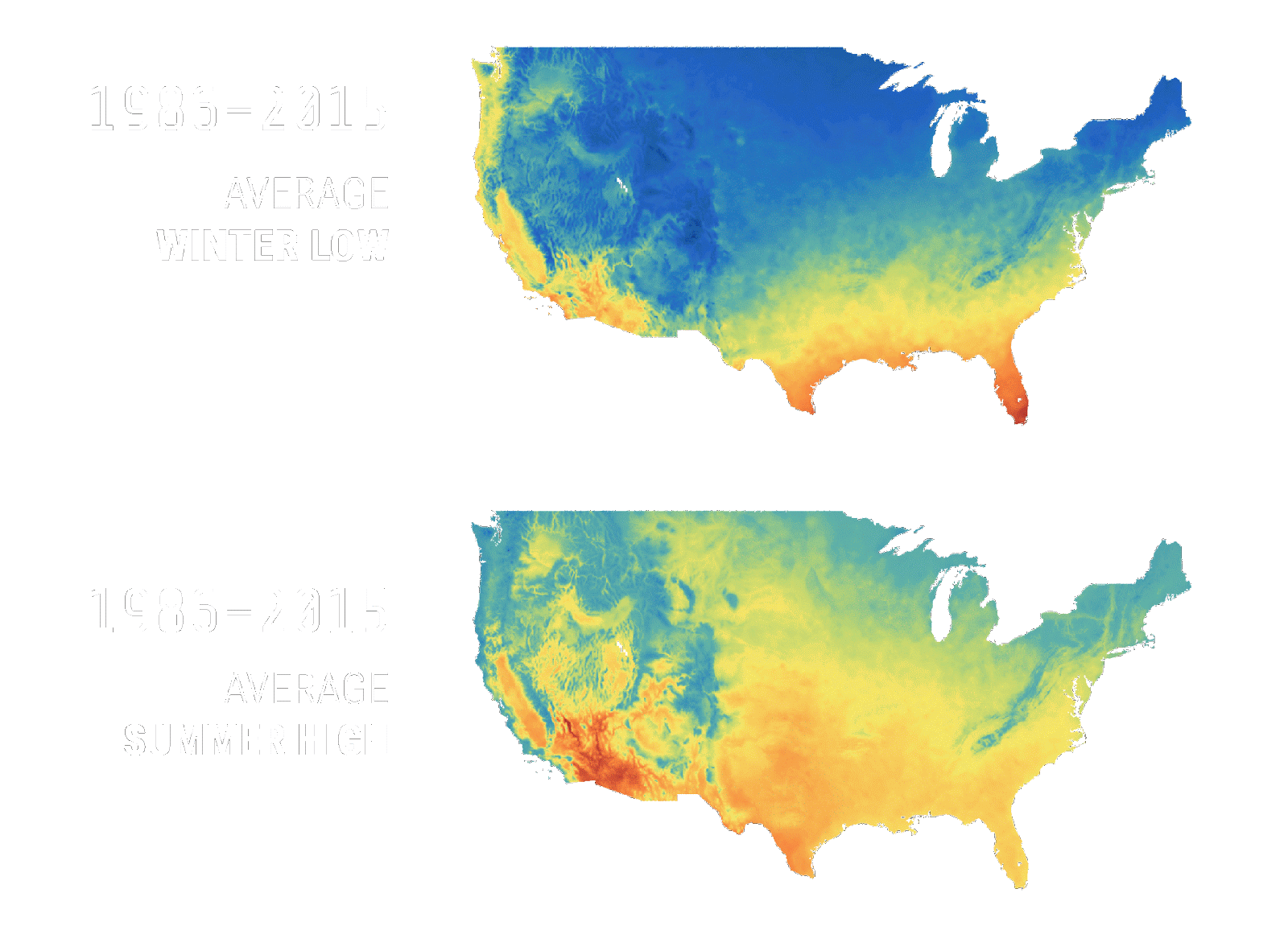 Climat change in the USA
