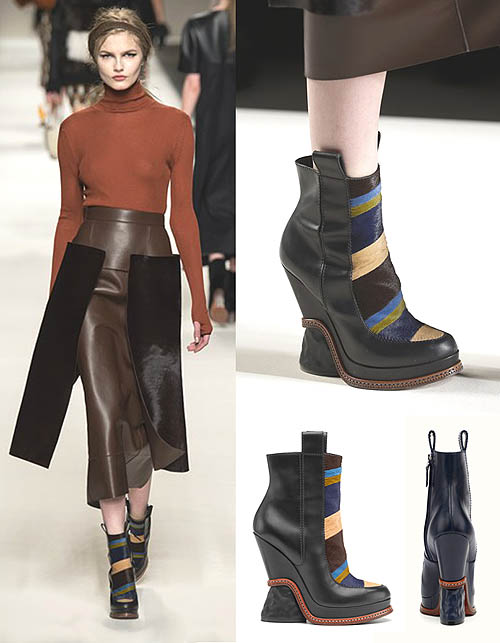 Wedges Boots Fendi Trend 2015-2016