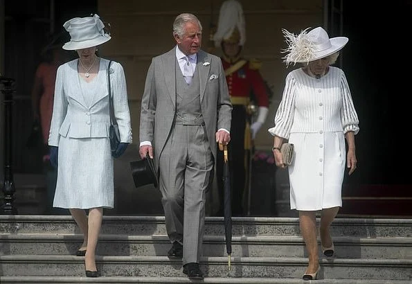 The Prince of Wales, The Duchess of Cornwall and Princess Anne