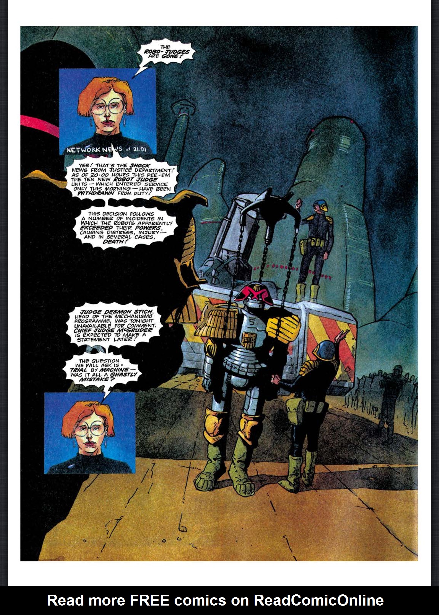 Read online Judge Dredd: The Complete Case Files comic -  Issue # TPB 18 - 258