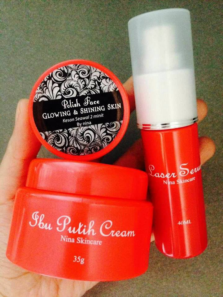 POLISH FACE by NINASKINCARE MURAH ORIGINAL
