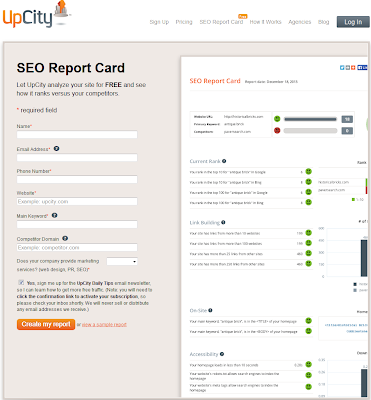 Up city free seo tool