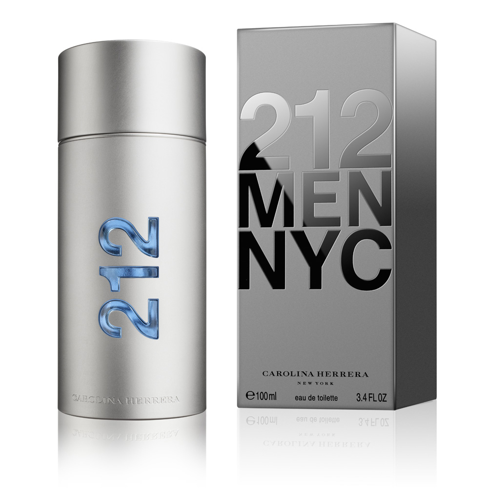 *New* 212 Men by Carolina Herrera Perfume ~ Full size retail packaging
