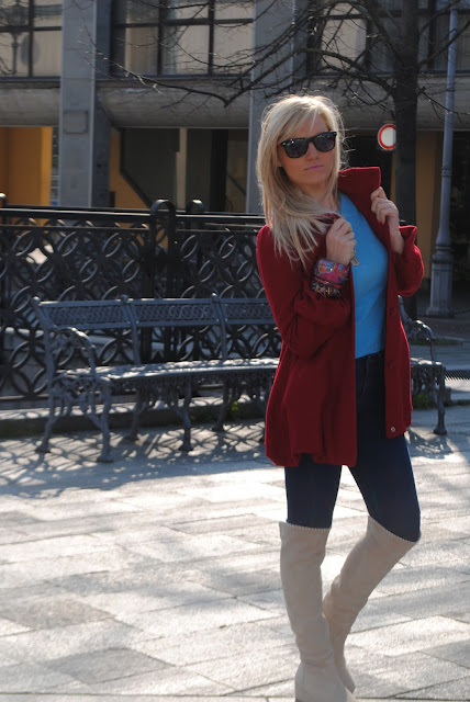 outfit cappotto rosso come abbinare il cappotto rosso abbinamenti cappotto rosso cappotto rosso street style red coat outfit how to wear red coat how to combine red coat red coat street style outfit casual invernale casual winter outfit outfit outfit casual invernali outfit da giorno invernale outfit marzo 2015 march outfit outfit casual spring casual  outfit mariafelicia magno fashion blogger colorblock by felym fashion blog italiani fashion blogger italiane blog di moda blogger italiane di moda fashion blogger bergamo fashion blogger milano fashion bloggers italy italian fashion bloggers influencer italiane italian influencer ragazze bionde blondie blonde hair blonde girls