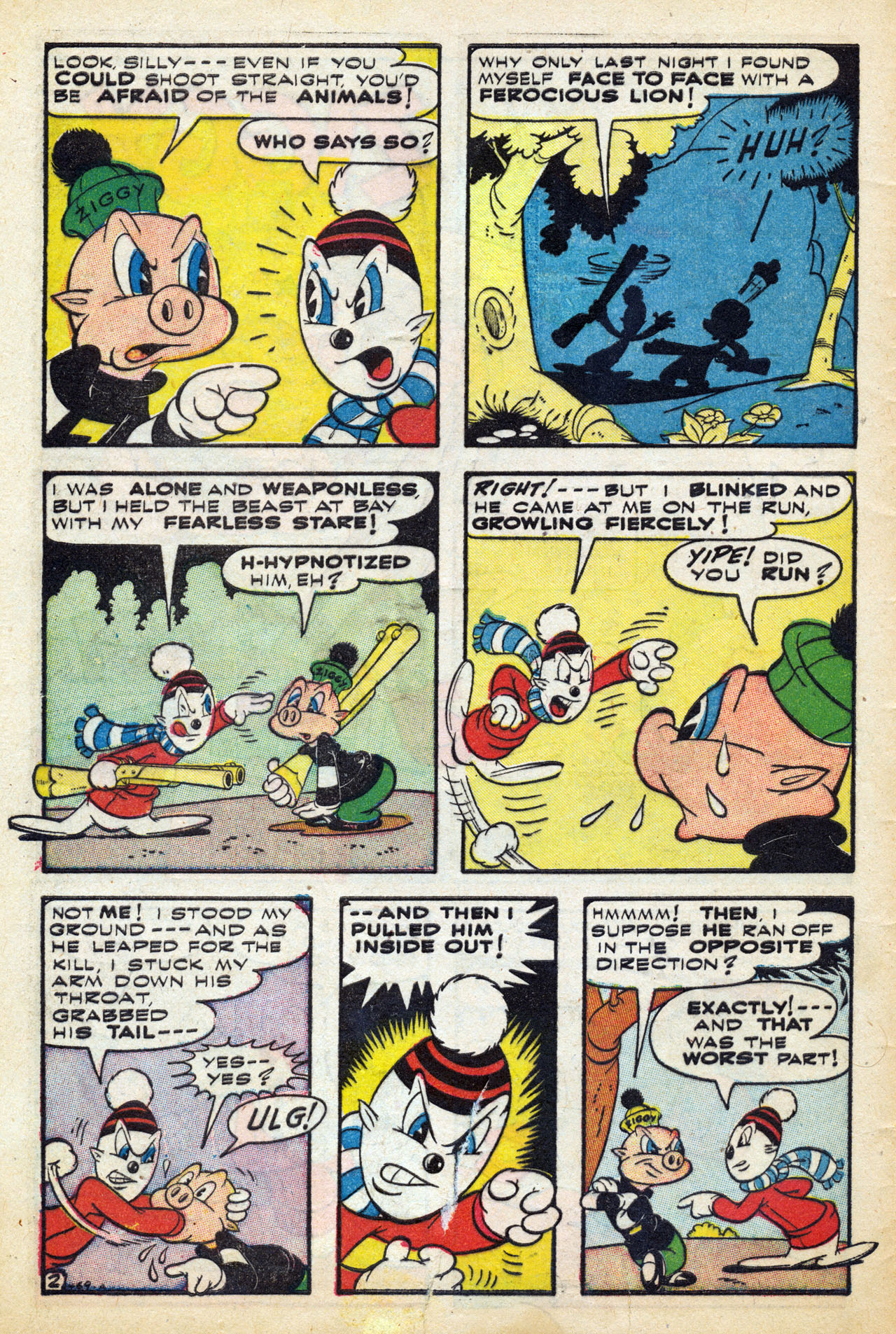 Read online Ziggy Pig-Silly Seal Comics (1944) comic -  Issue #3 - 4