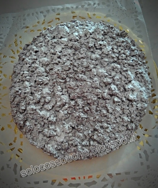 Torta sbriciolata ricotta e cioccolato