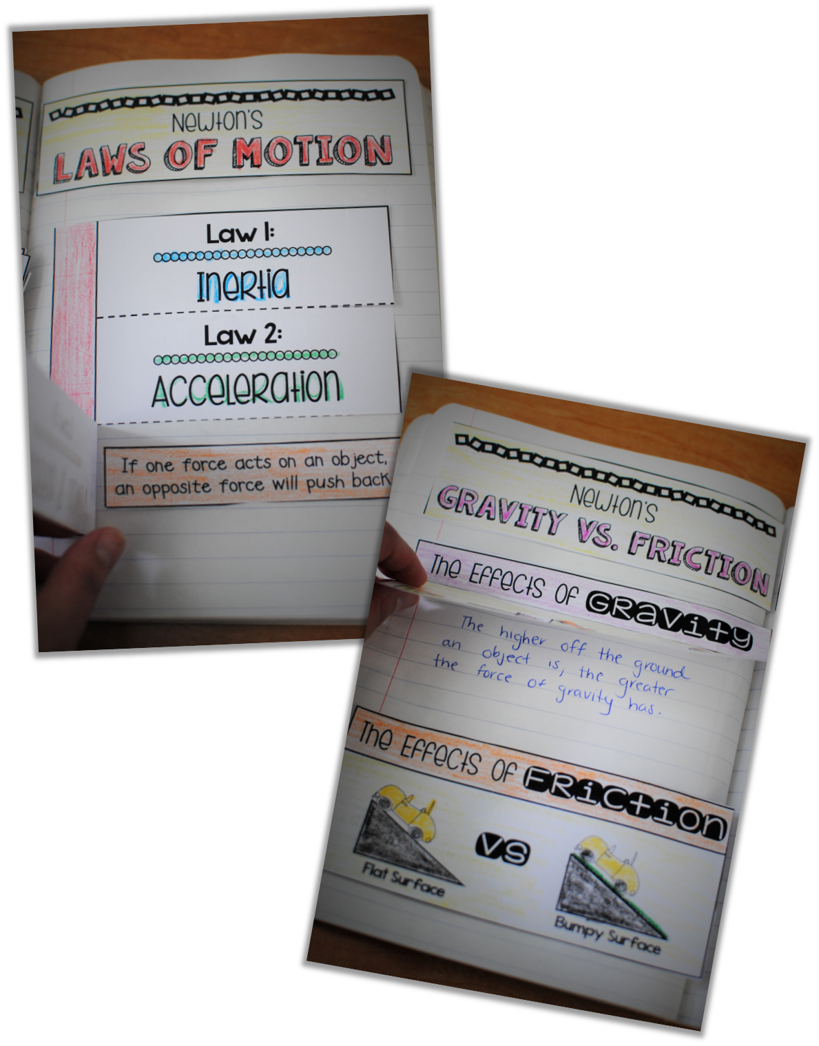 the-classroom-game-nook-interactive-notebook-force-and-motion