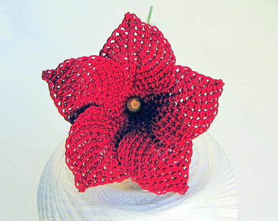 Mandevilla  flower Crochet pattern