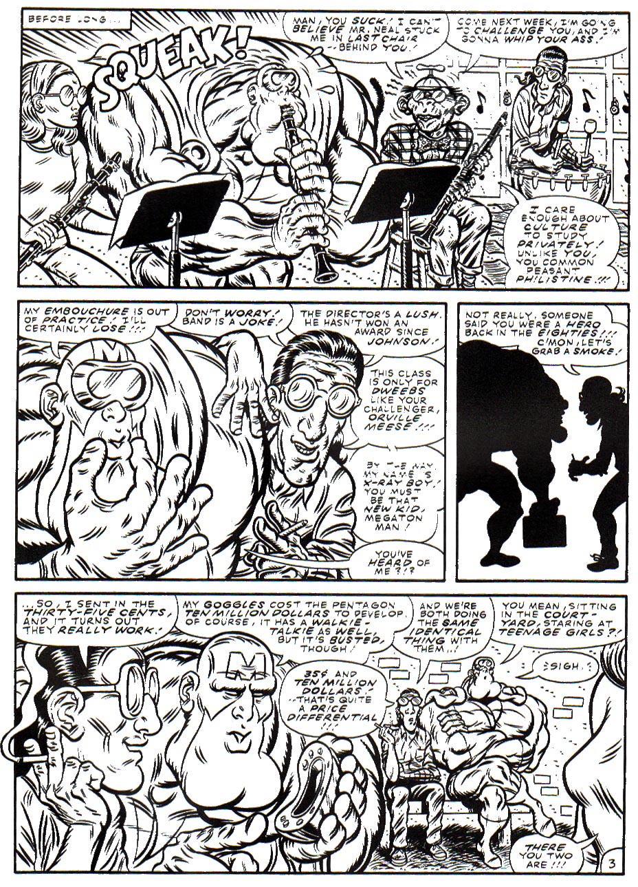 Read online Don Simpson's Bizarre Heroes comic -  Issue #4 - 5