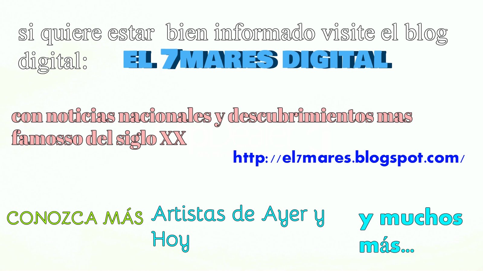 Visite el 7Mares Digital