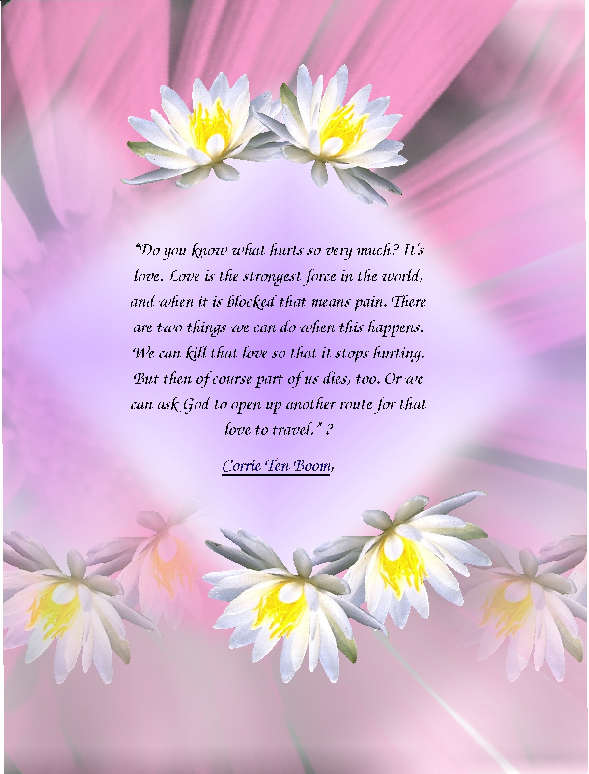 Corrie ten Boom Quote Posters