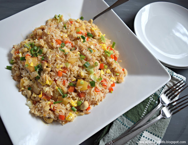 Whether you are getting ready to celebrate the Chinese New Year or just wanting to branch out of your normal dinner recipes, this Pineapple Cashew Fried Rice will be a winner.