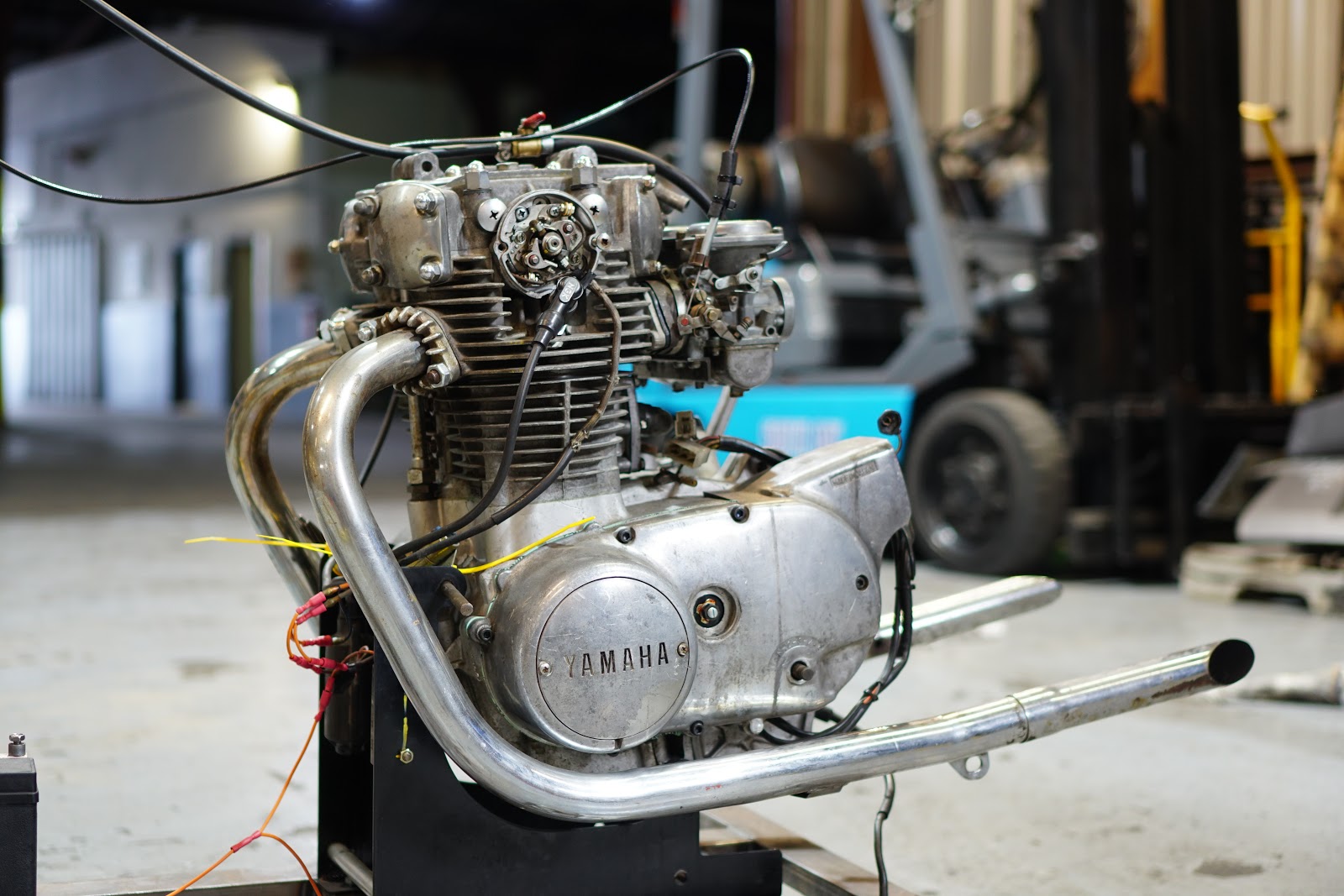 South Bay Street Machines: 1978 Yamaha XS650 (TX650) Engine Start