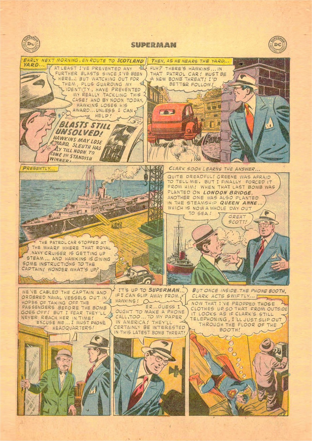 Read online Superman (1939) comic -  Issue #79 - 36