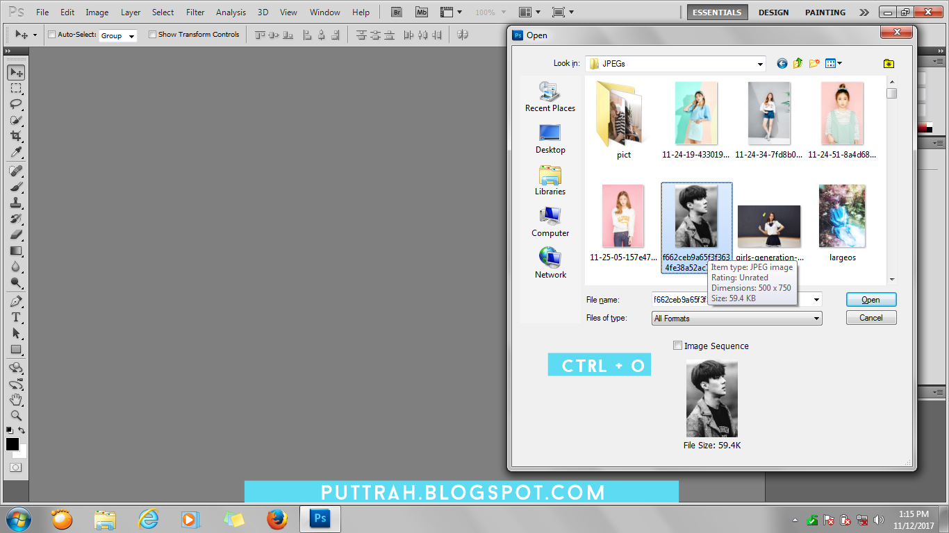 TUTORIAL - Mewarnai foto Hitam Putih