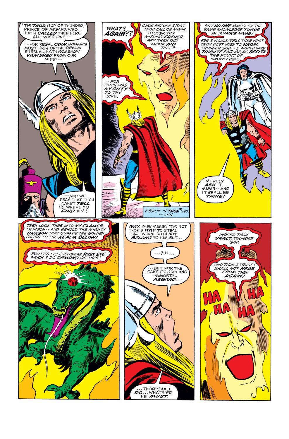 Read online Thor (1966) comic -  Issue #252 - 4