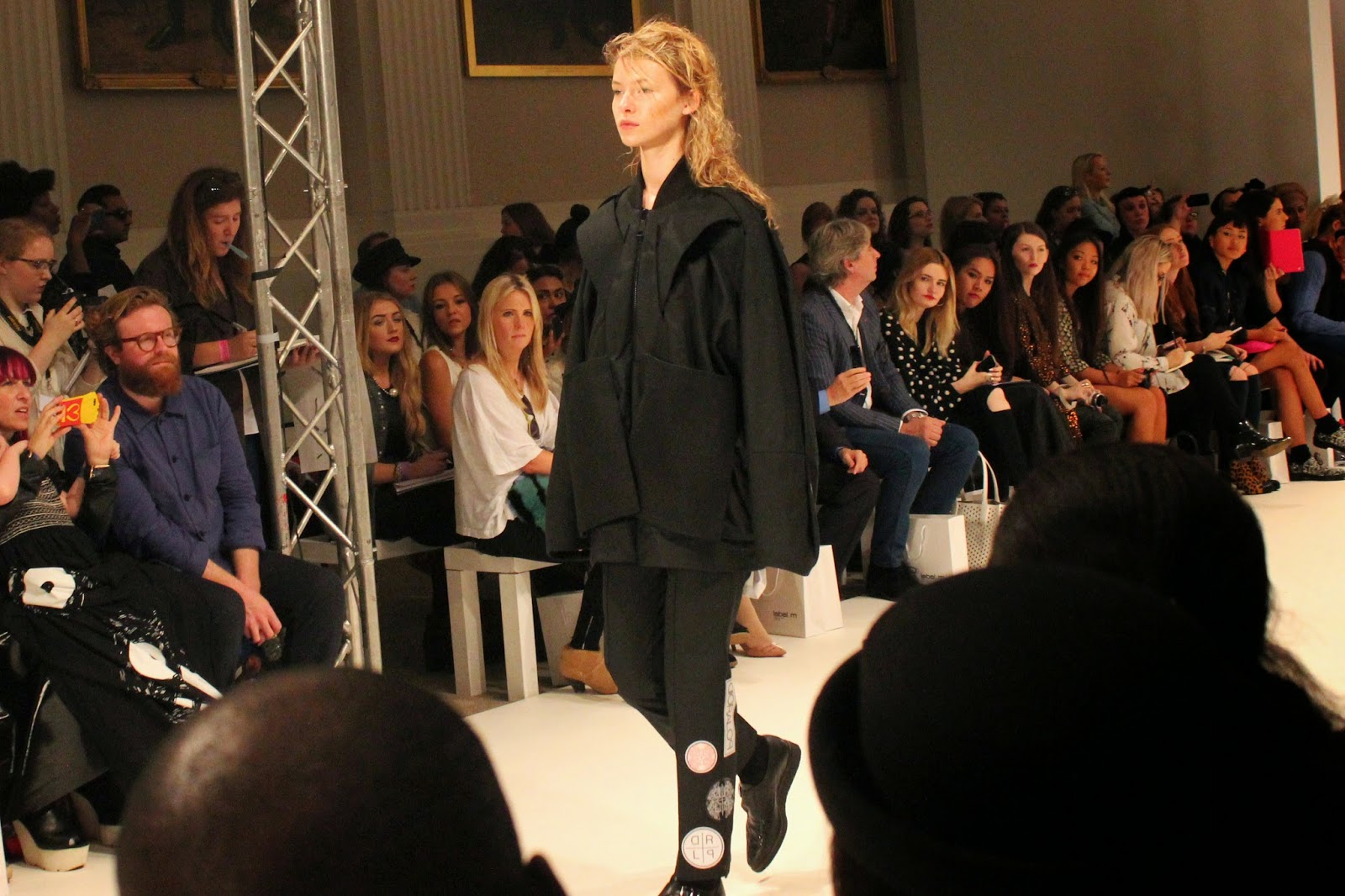 london-fashion-week-2014-lfw-spring-summer-2015-blogger-fashion-Dioralop-catwalk-models-freemasons hall-fashion-scout-top-trousers-shoes