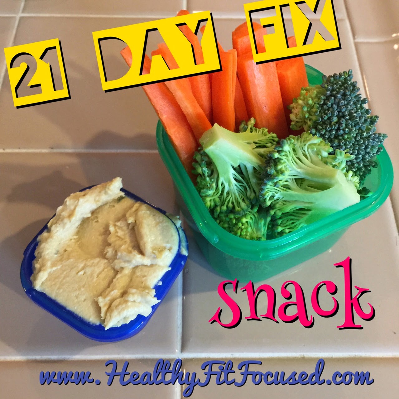 Five 21 Day Fix Snacks
