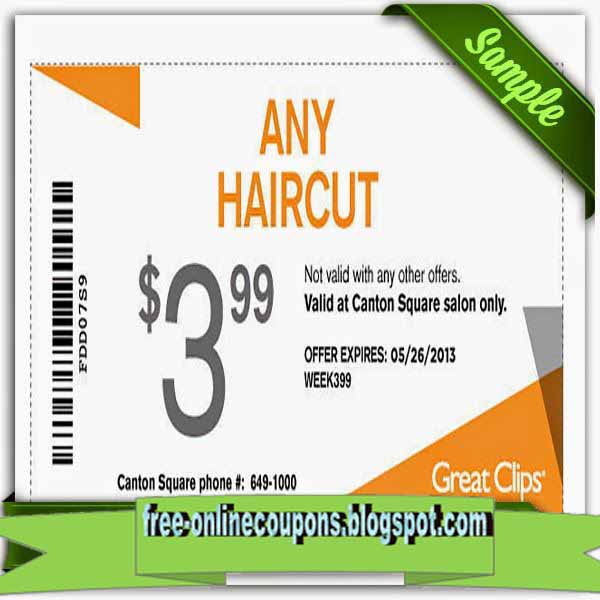 Free Great Clips Coupons Printable