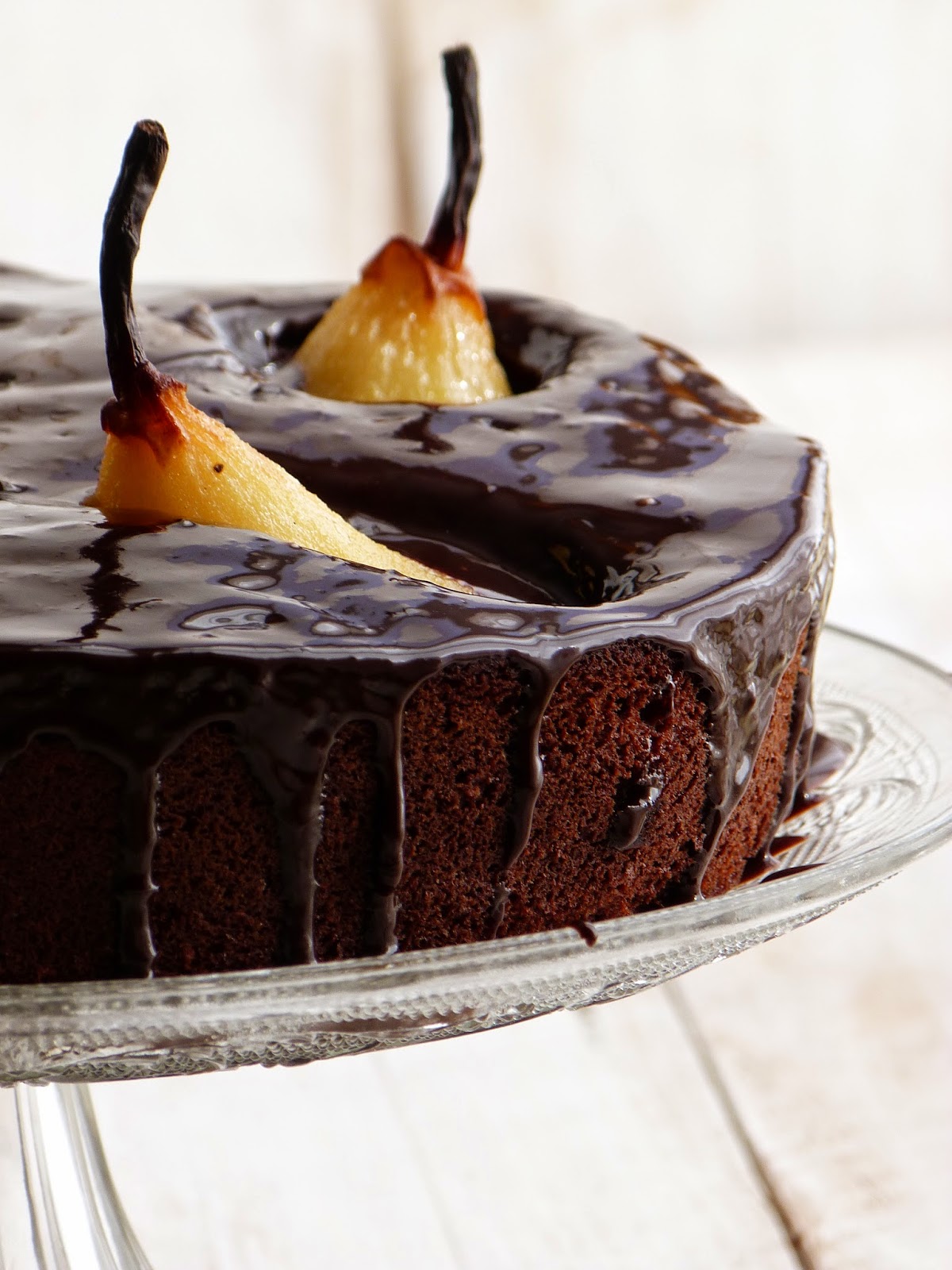 Gateau Poire Chocolat Amande