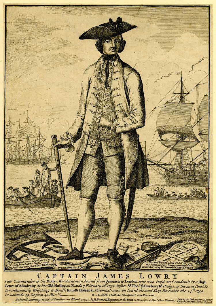 Captain James Lowry, 1752