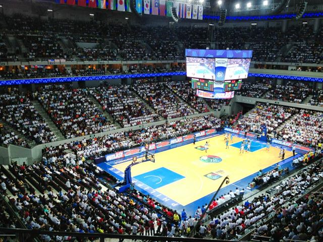 SM Mall of Asia Arena FIBA Asia 2013 Quarter-Finals Kazakhstan vs. Gilas Pilipinas