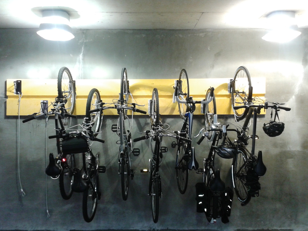 NYC BIKE STORAGE. HOW TO DESIGN BIKE STORAGE ROOMS IN NYC New Bike Racks on Columbia St in