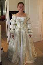 Amy's Renaissance Wedding Dress