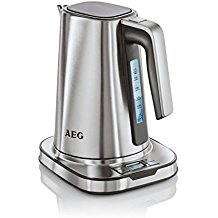 AEG EWA7800 Hervidor de agua con display digital, acero inoxidable AEG EWA7800 Hervidor de agua con display digital, acero inoxidable