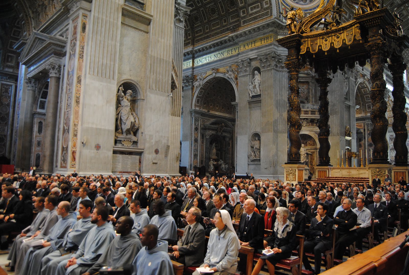 New Liturgical Movement Solemn Pontifical Mass at the Altar of the
