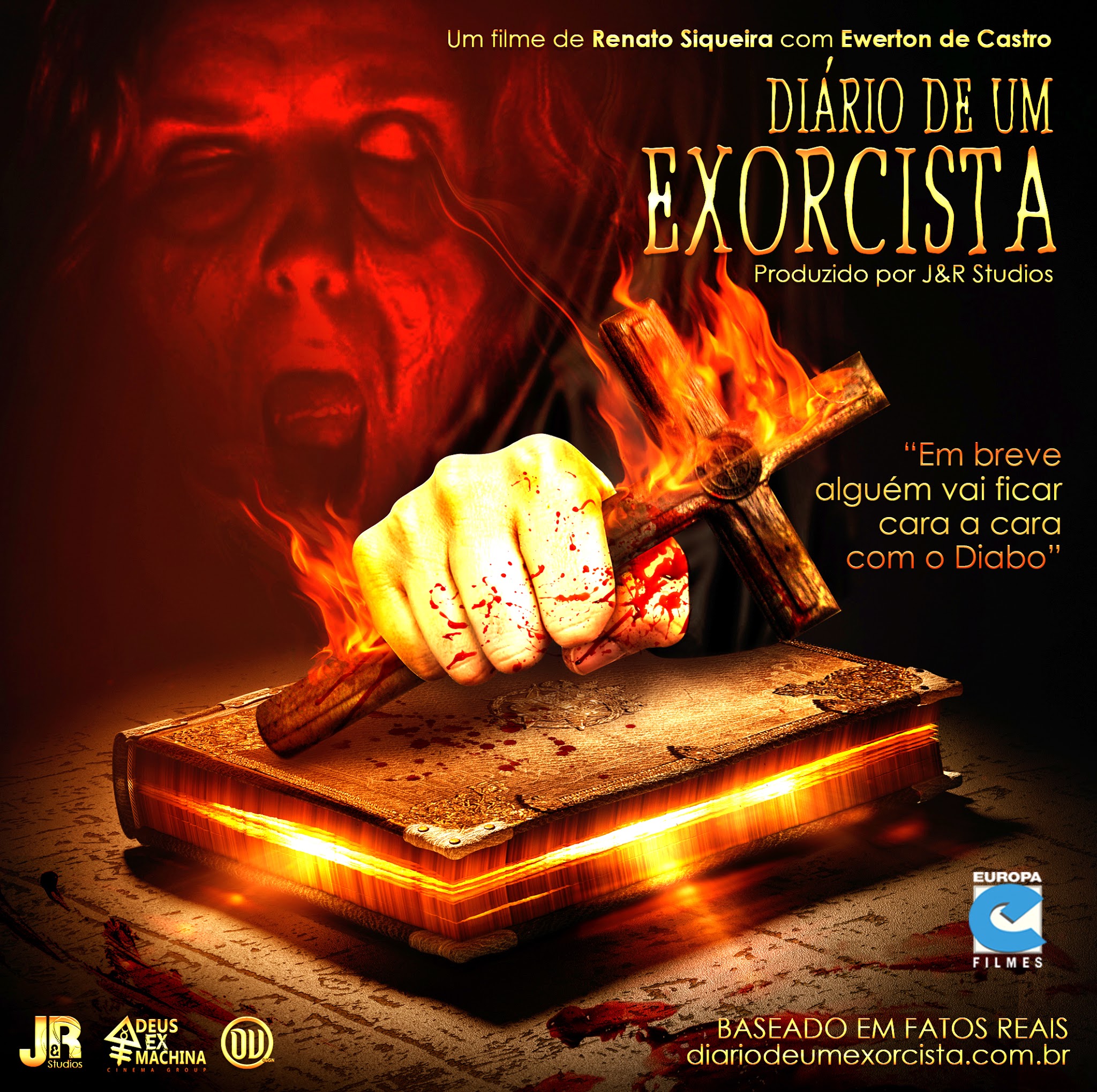 Primeiro filme da trilogia Diário de um Exorcista ganha data de lançamento no Brasil e novo poster