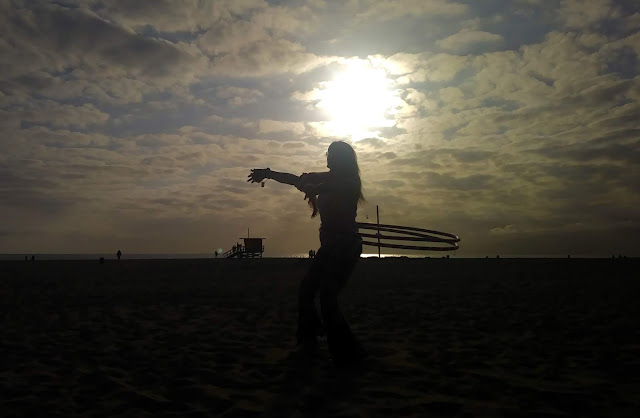 "Divine Feminine" at the Venice Beach Drum Circle by Omar Cherif — 12 May 2018