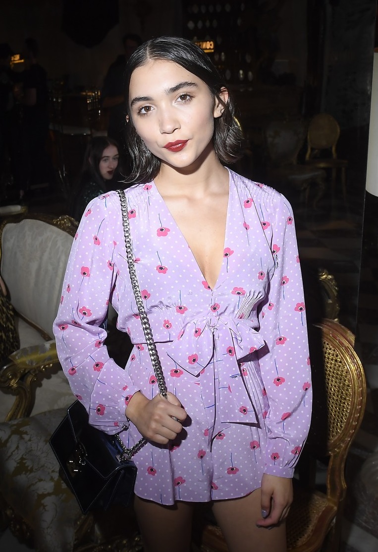Red Carpet Dresses: Rowan Blanchard - Miu Miu Club Dinner event 2018
