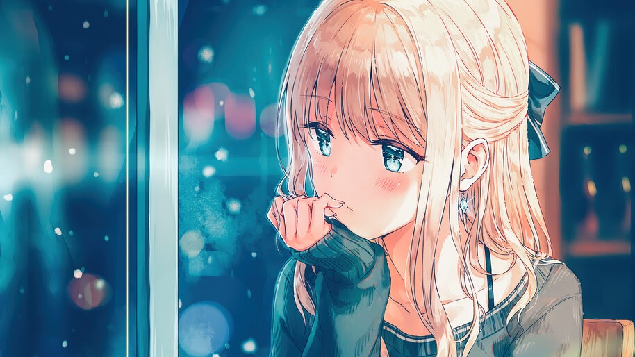 Beautiful Blonde Anime Girl 4k 6 1029 Wallpaper