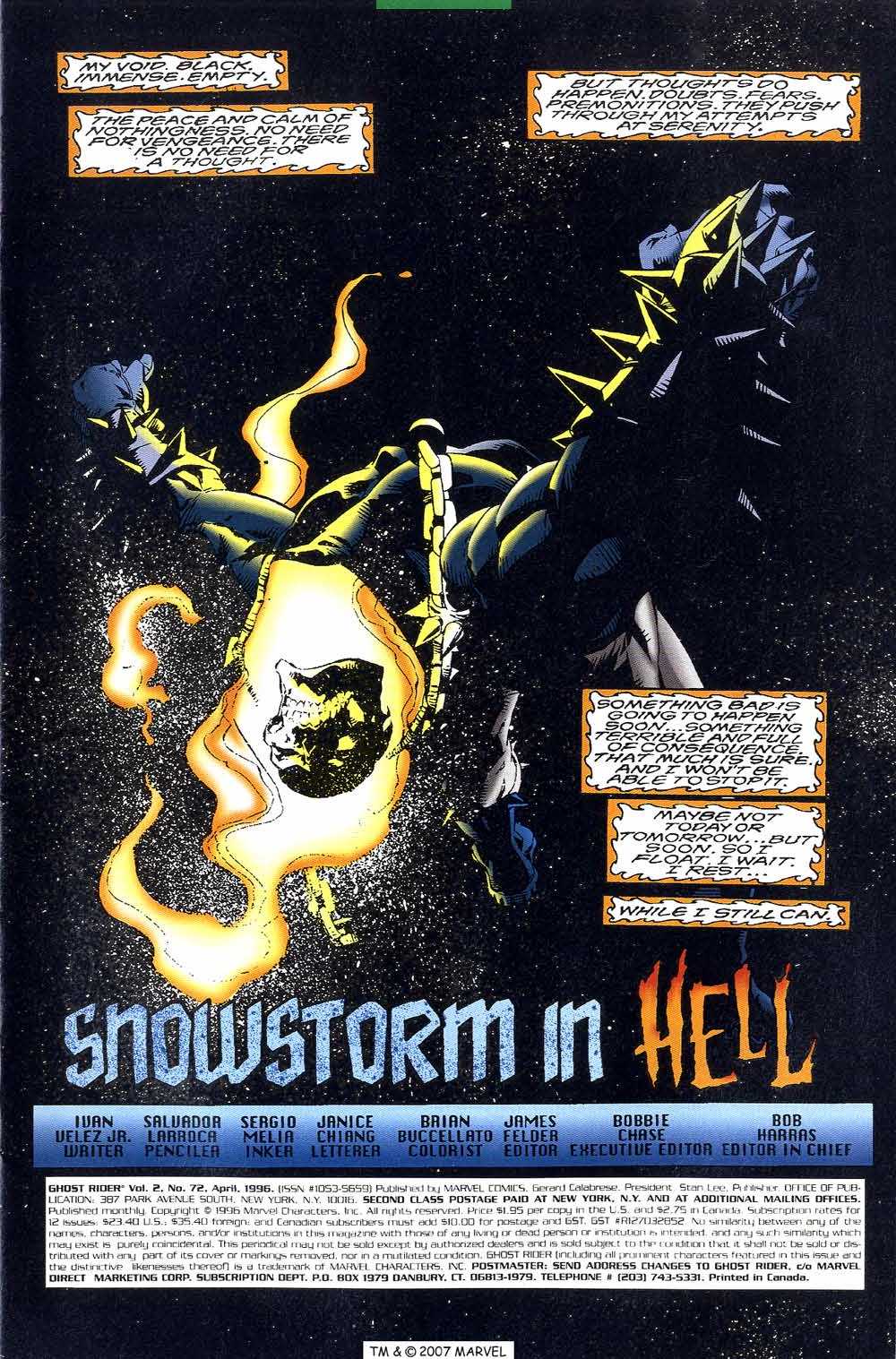Read online Ghost Rider (1990) comic -  Issue #72 - 3