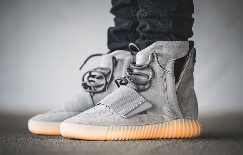 yeezy 750 on feet