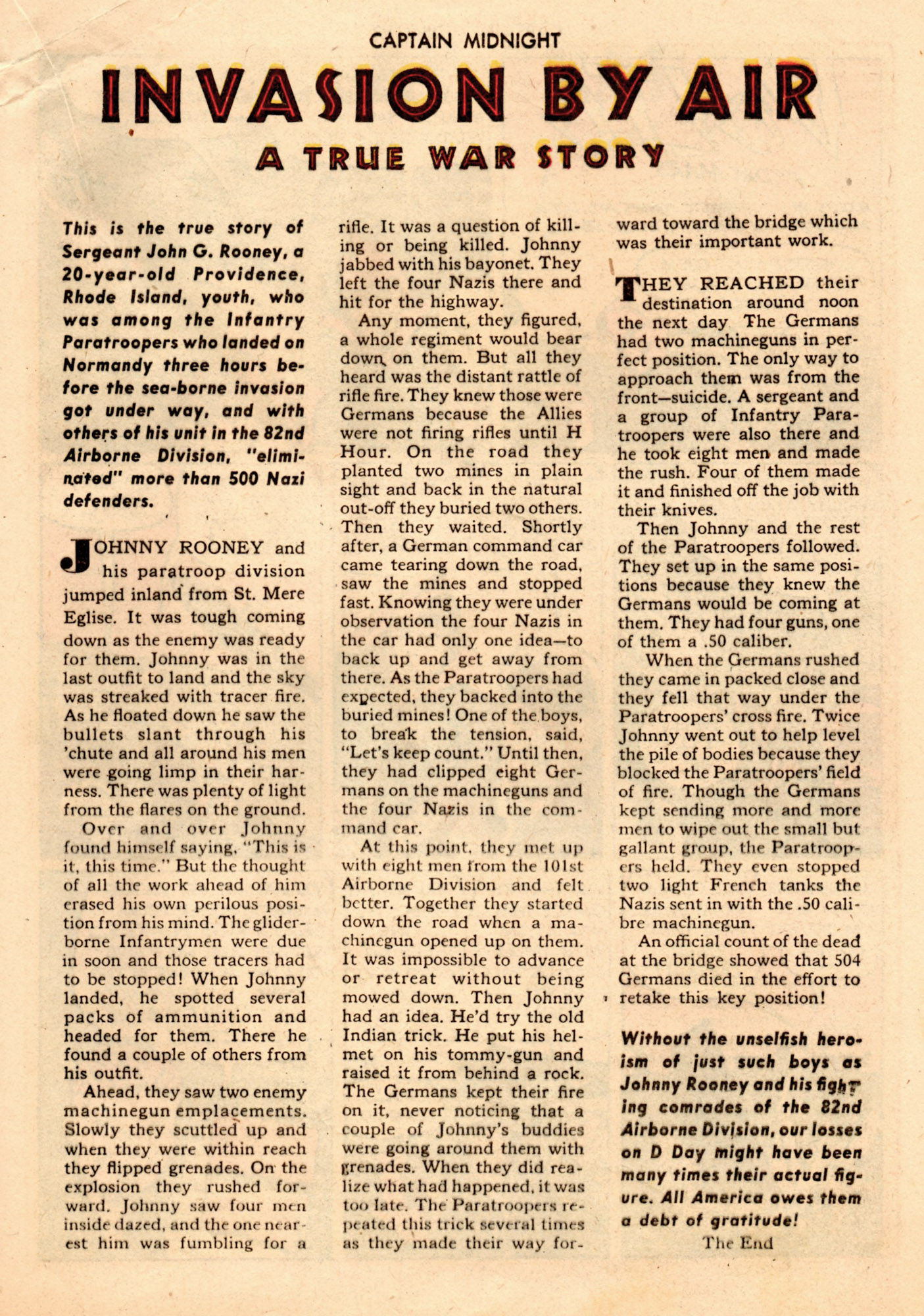 Read online Captain Midnight (1942) comic -  Issue #34 - 21