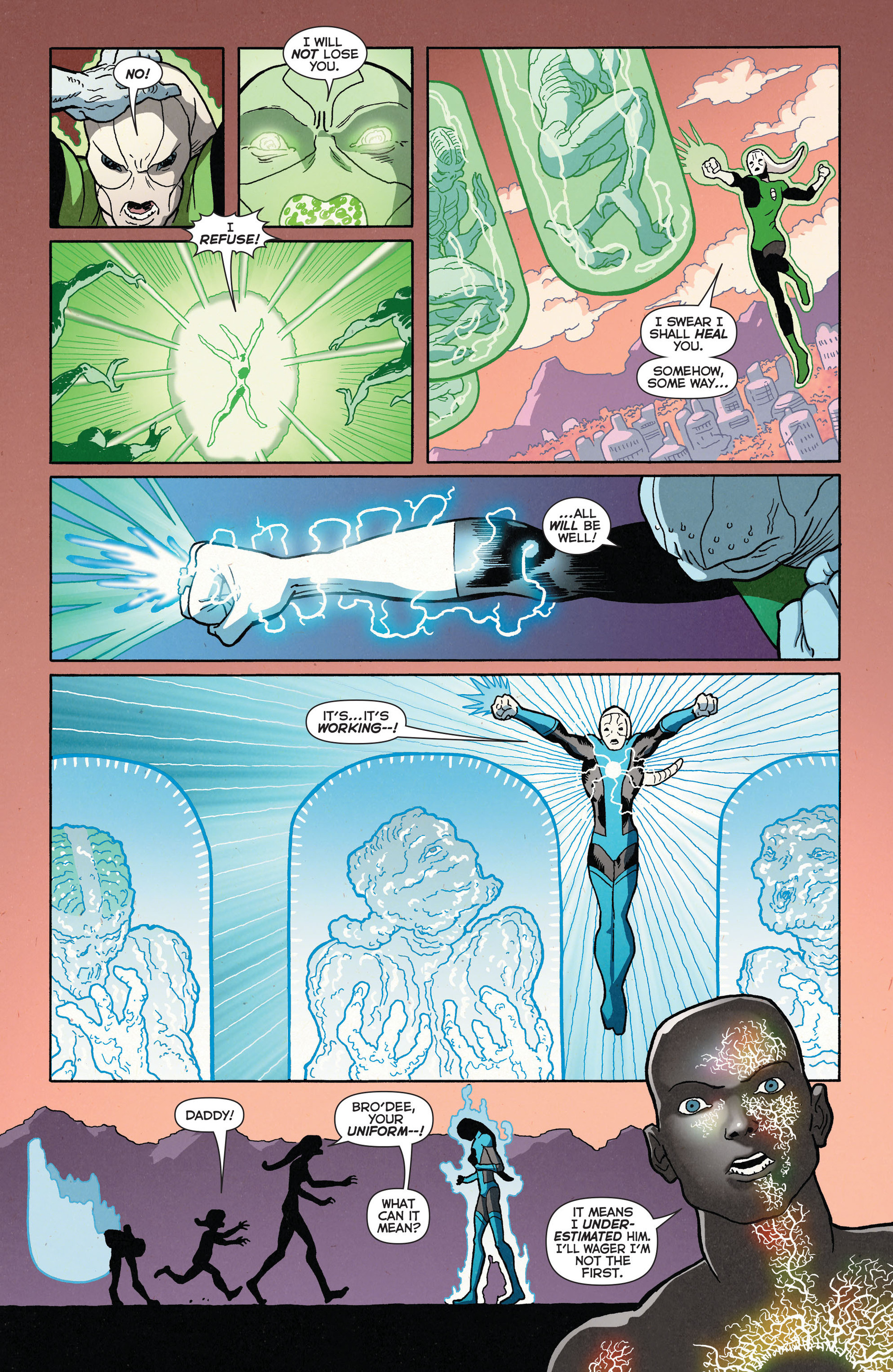 Read online Green Lantern: New Guardians comic -  Issue #18 - 16