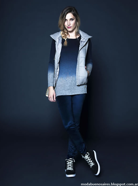 Moda invierno 2014 Kevingston Mujer Sweaters tejidos de moda 2014