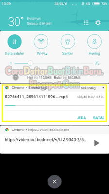 cara mendownload video di fb