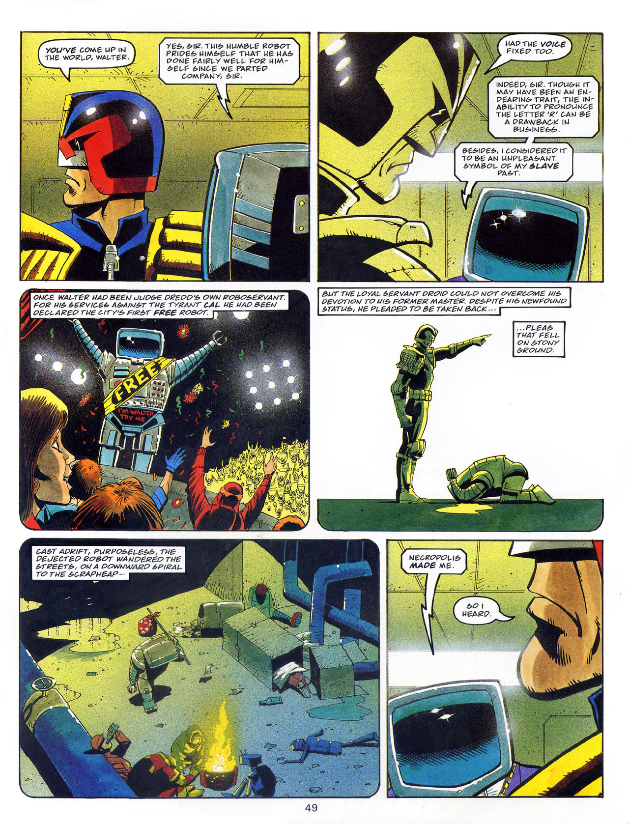 Read online Judge Dredd: The Complete Case Files comic -  Issue # TPB 16 (Part 1) - 251